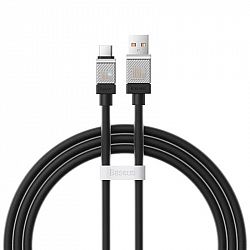 cablu-baseus-coolplay-usb-a-la-usb-c-100w-1m-negru