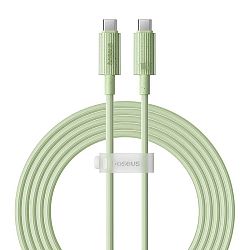 cablu-baseus-habitat-series-incarcare-rapida-usb-c-la-usb-c-100w-2m-verde