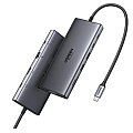 hub-ugreen-11-in-1-usb-c-la-2x-usb-a-3x-usb-c-1x-hdmi-1x-vga-1x-jack-3-5-mm-1x-rj45-1x-sd-1x-microsd-gri