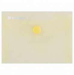 mapa-pp-protectie-documente-a7-landscape-inchidere-cu-capsa-10-set-donau-galben-transparent