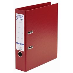 biblioraft-a4-plastifiat-pp-pp-margine-metalica-80-mm-elba-smart-pro-rosu