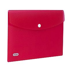 mapa-protectie-documente-a5-landscape-cu-capsa-pp-0-3mm-5-buc-set-elba-urban-roz-transparent