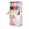 container-arhivare-esselte-standard-deschidere-laterala-alb