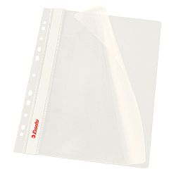 dosar-a4-din-plastic-cu-sina-si-11-multiperforatii-esselte-alb