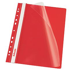 dosar-a4-din-plastic-cu-sina-si-11-multiperforatii-esselte-rosu