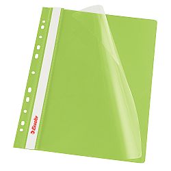 dosar-a4-din-plastic-cu-sina-si-11-multiperforatii-esselte-verde
