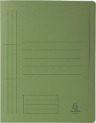 dosar-a4-carton-cu-sina-exacompta-verde