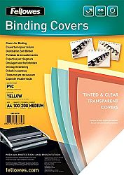 coperta-a4-plastic-200-microni-fellowes-galben