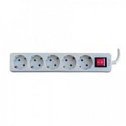 prelungitor-ted-electric-cu-intrerupator-5-prize-schuko-230v-cablu-5m-3x-1mm-alb