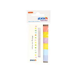 stick-index-hartie-color-45-x-15-mm-6-x-30-file-set-stick-n-6-culori-alb-neon