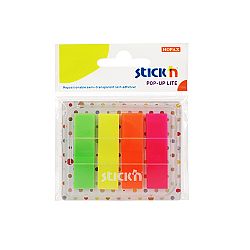 film-index-autoadeziv-45-x-12mm-4-x-20-file-cu-dispenser-stick-n-pop-up-lite-4-culori-neon