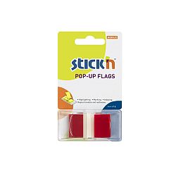 film-index-autoadeziv-45-x-25mm-50-file-set-cu-dispenser-stick-n-pop-up-transparent-rosu