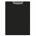 clipboard-dublu-a5-plastifiat-pvc-q-connect-negru