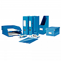 biblioraft-leitz-180-wow-a4-85mm-carton-laminat-albastru-metalizat