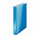 caiet-mecanic-leitz-wow-mecanism-2dr-inel-25mm-carton-laminat-albastru-metalizat