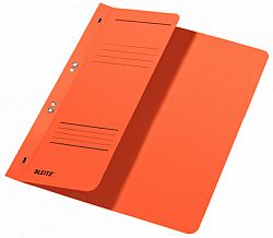 dosar-a4-carton-cu-capse-1-2-leitz-portocaliu