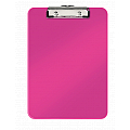 clipboard-simplu-a4-wow-leitz-80-coli-roz