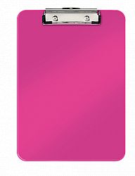 clipboard-simplu-a4-wow-leitz-80-coli-roz