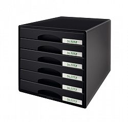 suport-cu-sertare-leitz-plus-negru