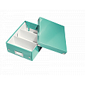 cutie-suprapozabila-leitz-click-store-organizer-mica-turcoaz