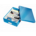 cutie-suprapozabila-leitz-click-store-organizer-medie-albastru