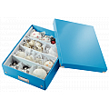 cutie-suprapozabila-leitz-click-store-organizer-medie-albastru