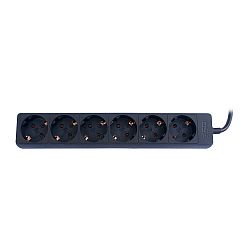 prelungitor-ted-electric-6-prize-schuko-230v-cablu-5m-3x1mm-negru