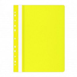 dosar-a4-din-plastic-cu-sina-si-11-multiperforatii-noki-galben