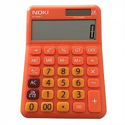 calculator-birou-noki-hcs001-12-digits-portocaliu