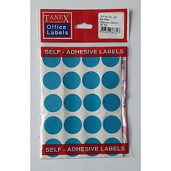 etichete-autoadezive-color-d-25-mm-tanex-albastru