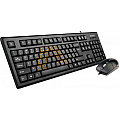 kit-tastatura-mouse-a4tech-krs-8572-negru