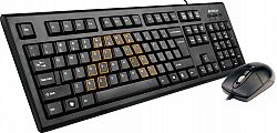 kit-tastatura-mouse-a4tech-krs-8572-negru