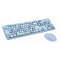 kit-tastatura-mouse-serioux-retro-albastru